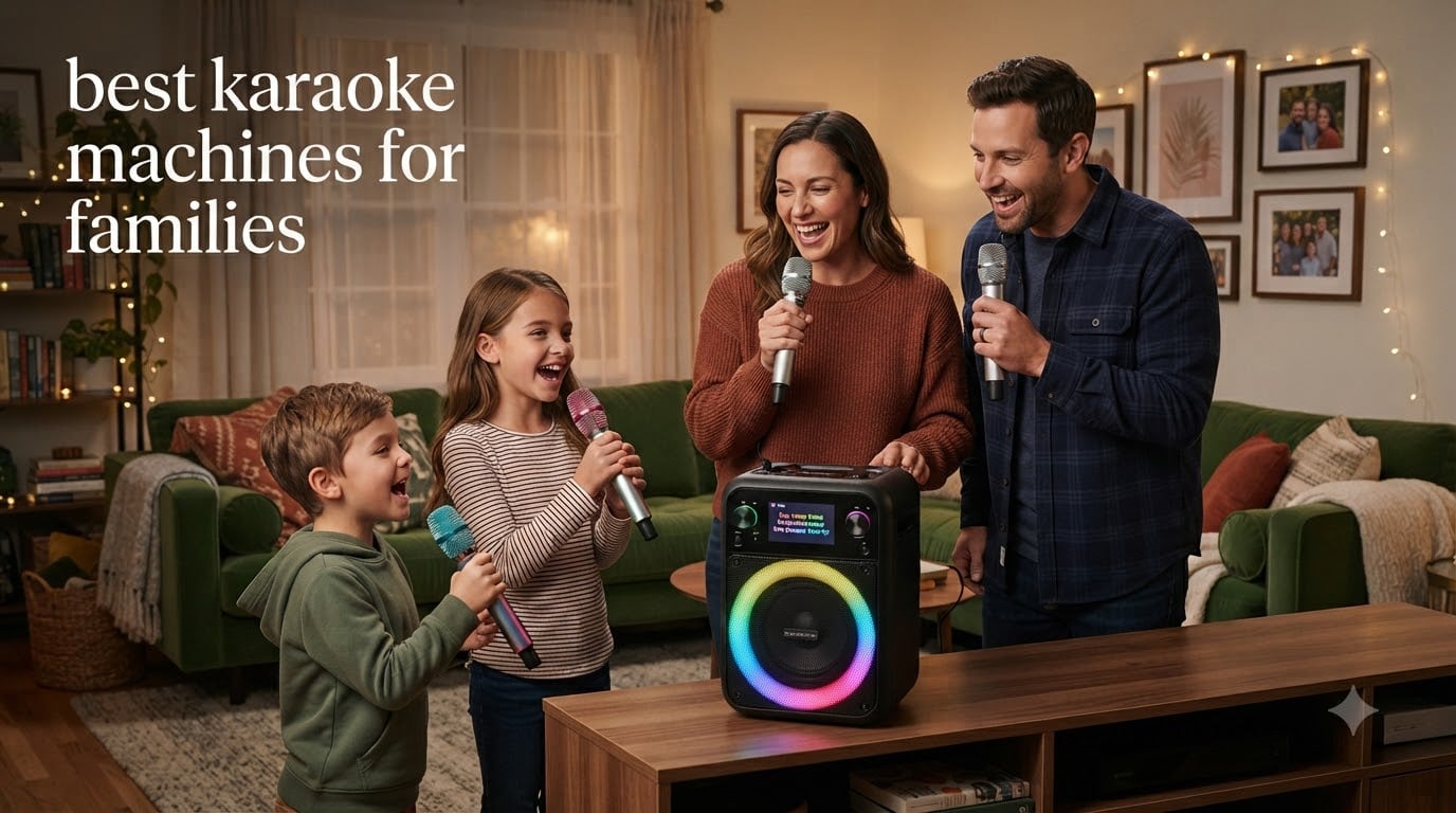 best karaoke machines for families