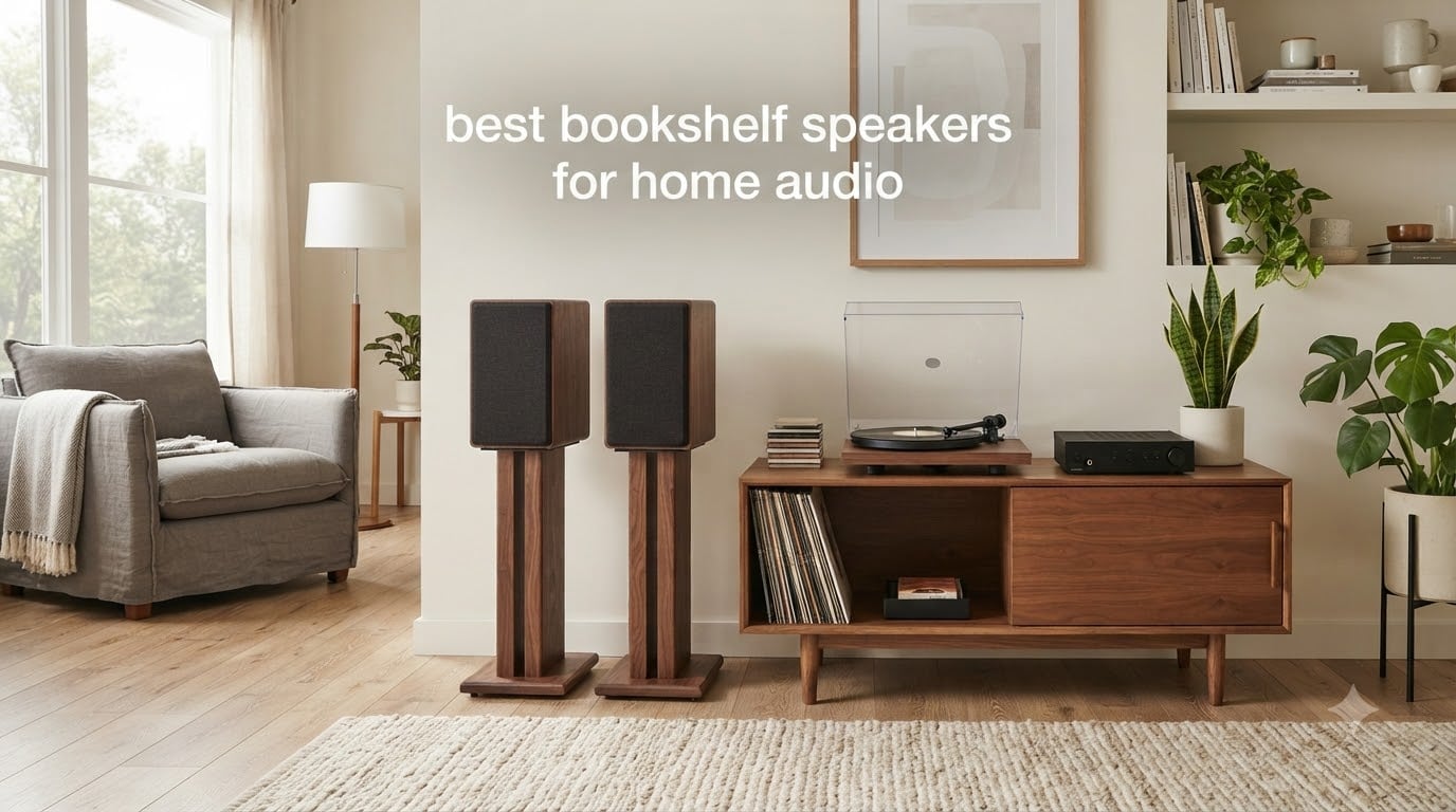best bookshelf speakers for home audio