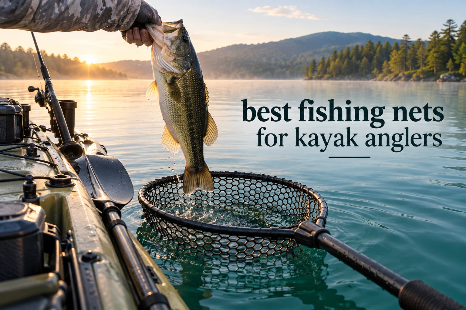 best fishing nets for kayak anglers