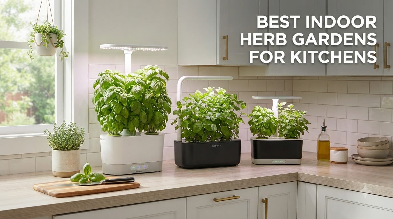 best indoor herb gardens for kitchens