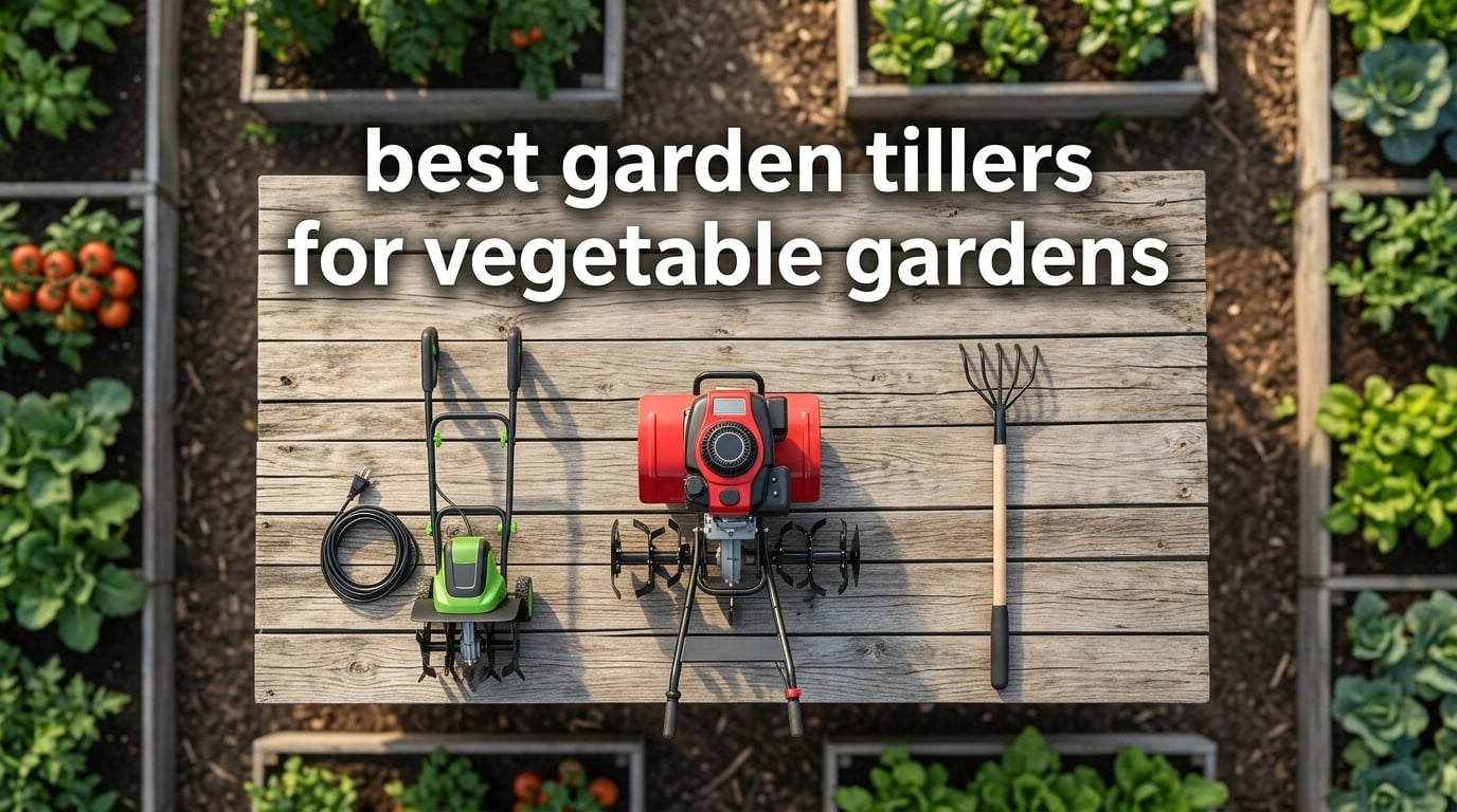 best garden tillers for vegetable gardens