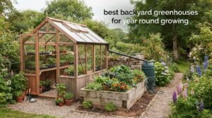 best backyard greenhouses for year round growing