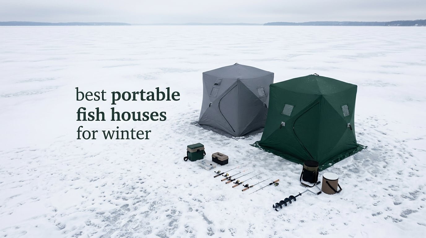 best portable fish houses for winter