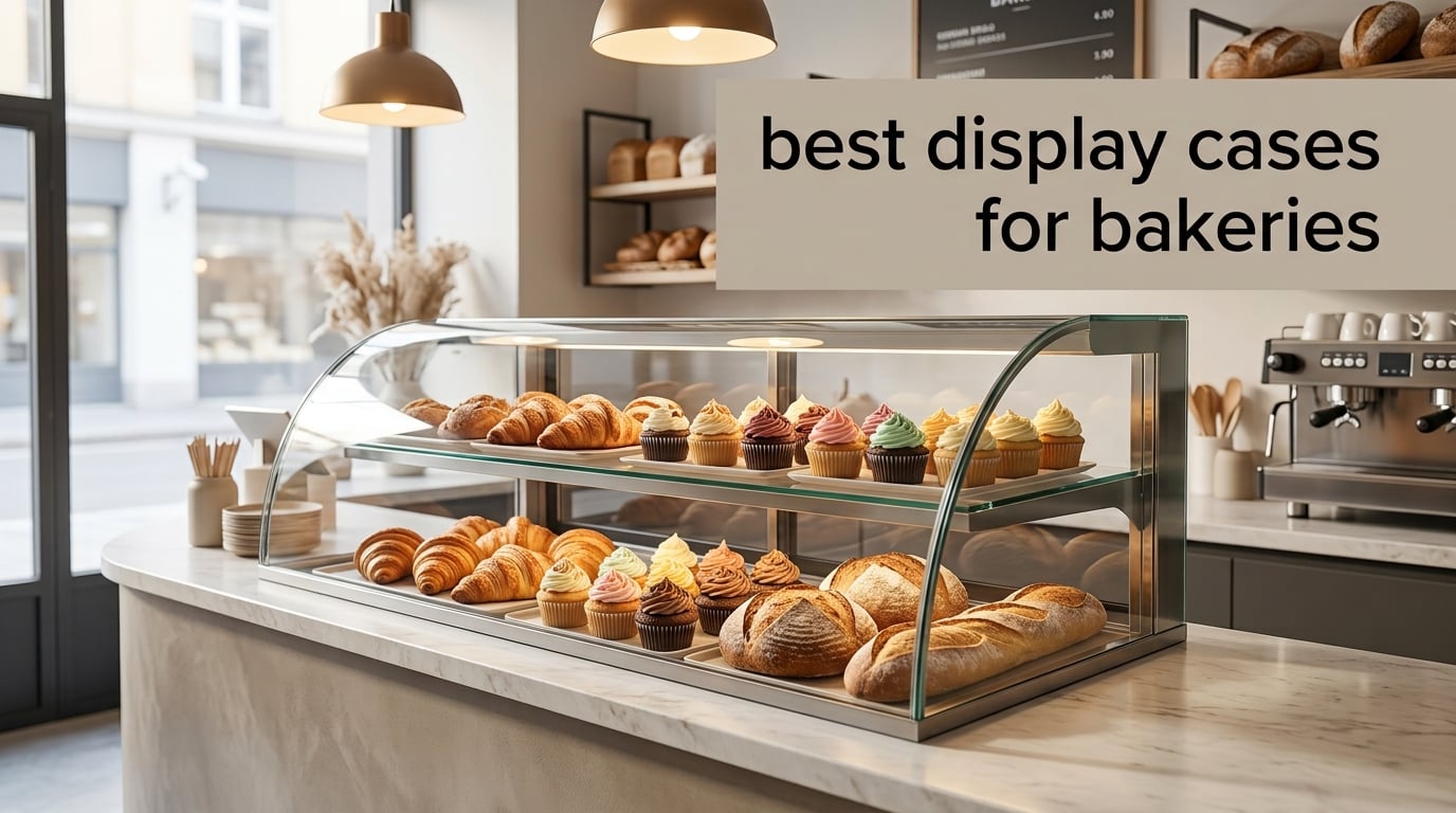 best display cases for bakeries