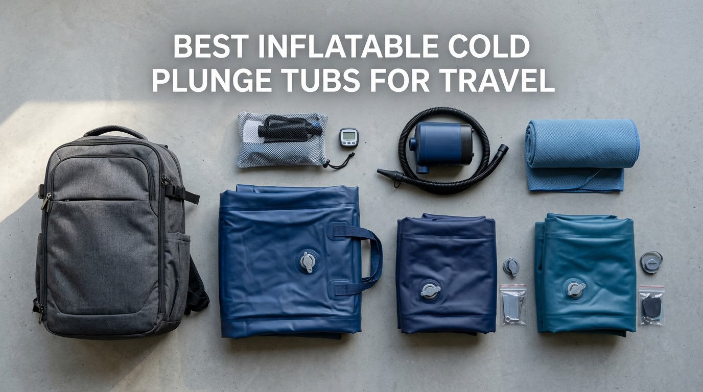 best inflatable cold plunge tubs for travel