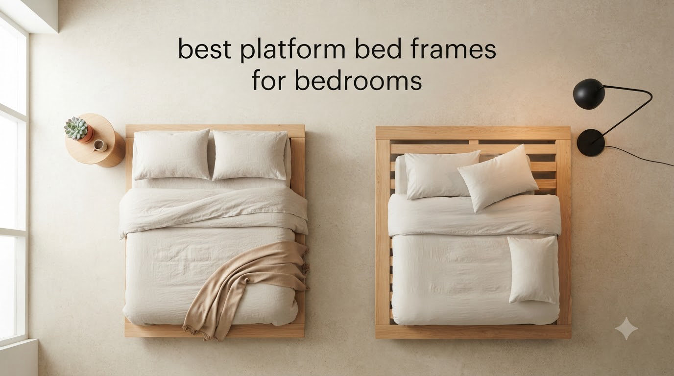 best platform bed frames for bedrooms