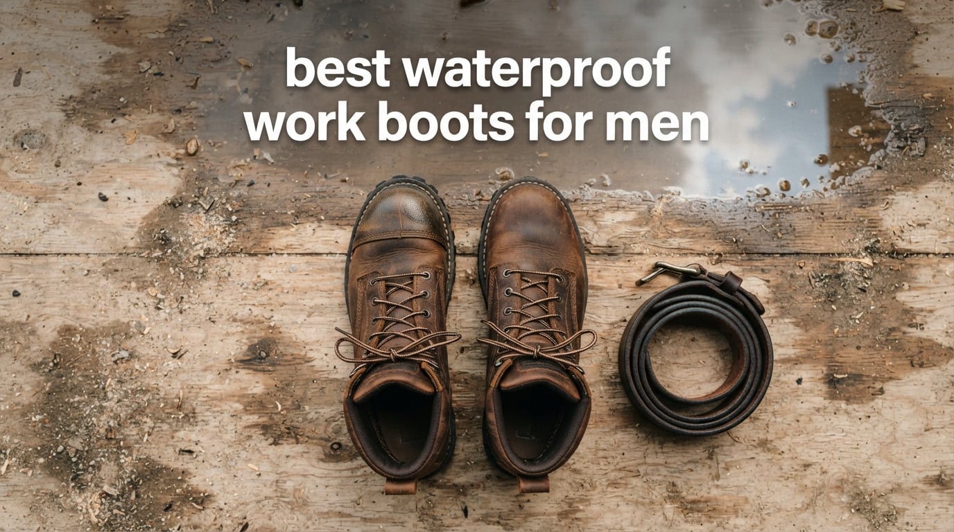 best waterproof work boots for men