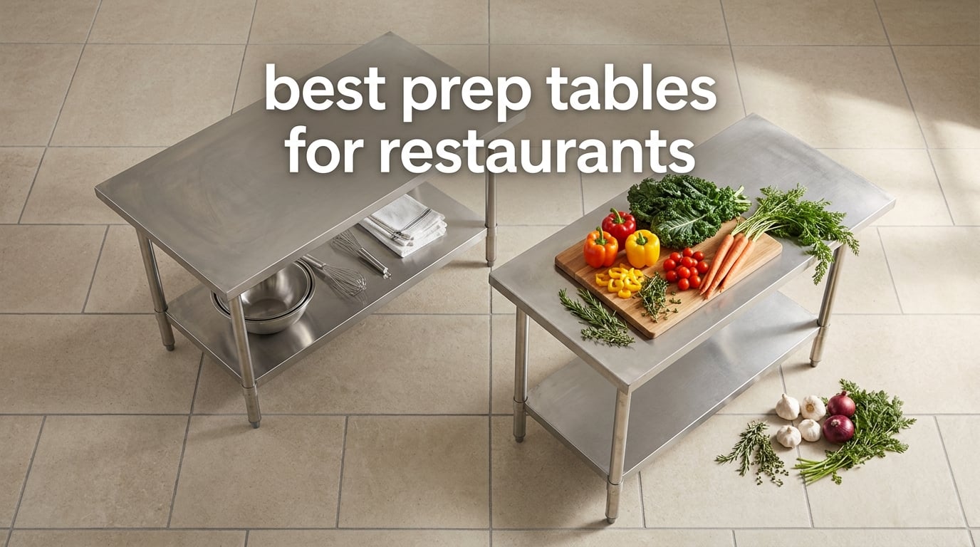 best prep tables for restaurants