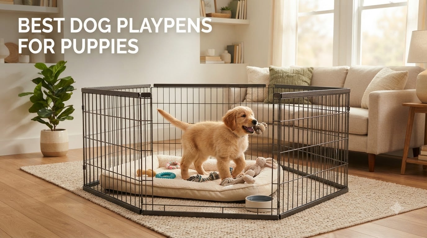 best dog playpens for puppies
