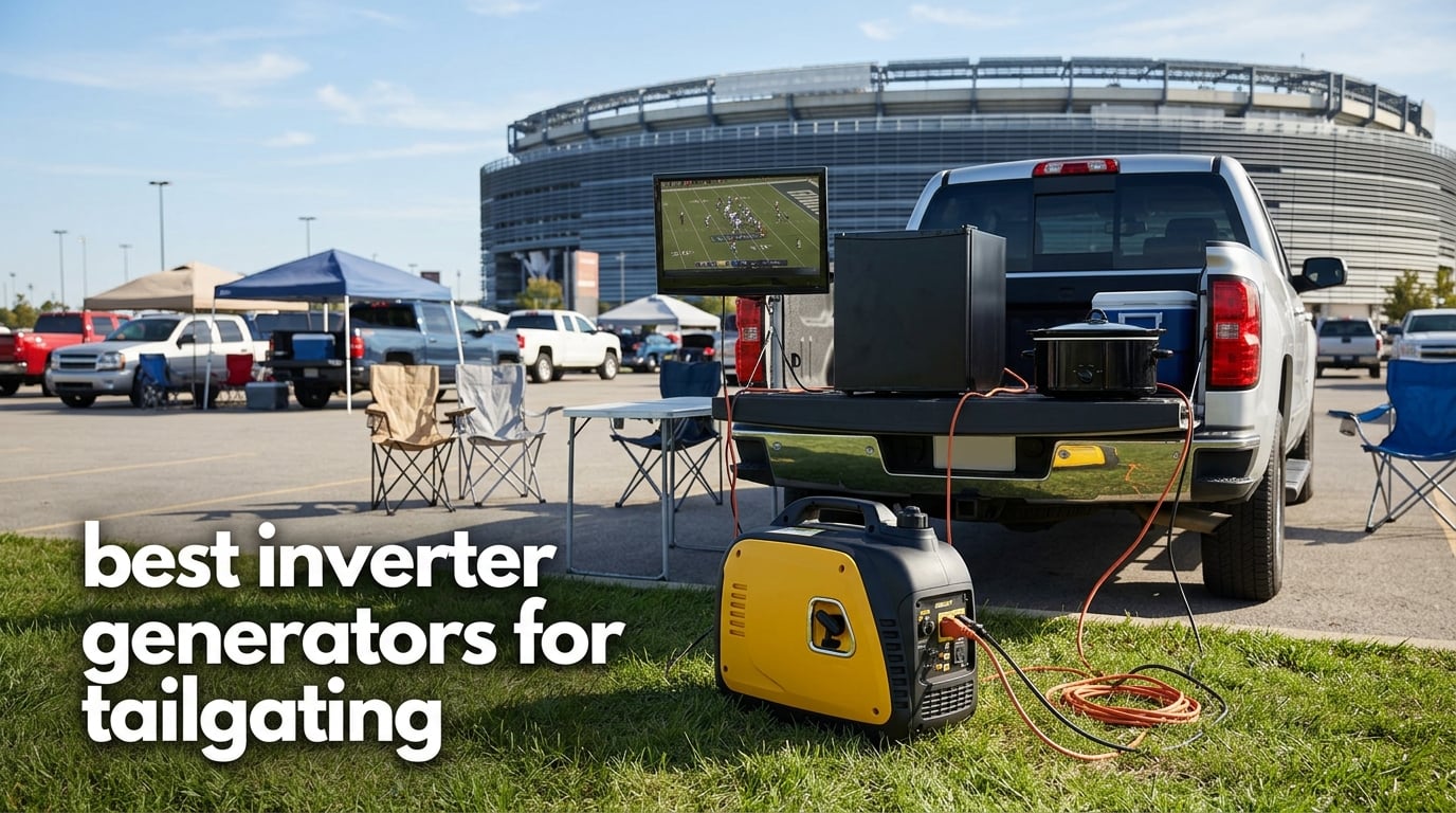 best inverter generators for tailgating