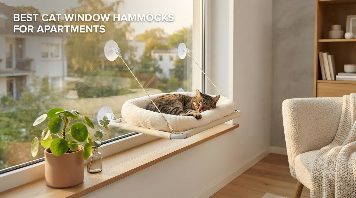 best cat window hammocks for apartments