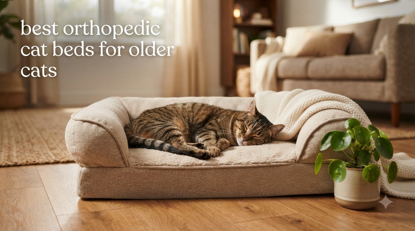 best orthopedic cat beds for older cats