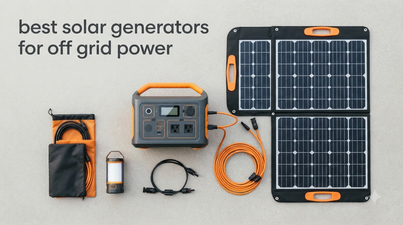 best solar generators for off grid power