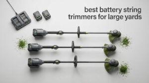 best battery string trimmers for large yards