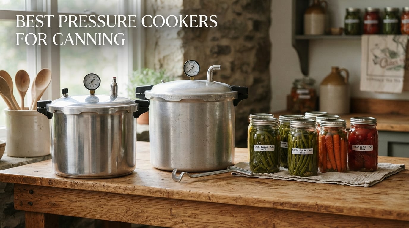 best pressure cookers for canning