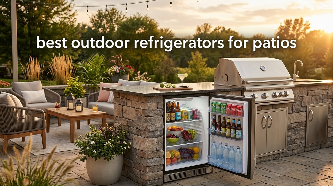 best outdoor refrigerators for patios