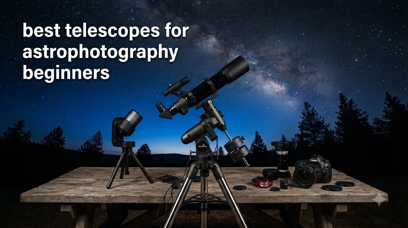 best telescopes for astrophotography beginners