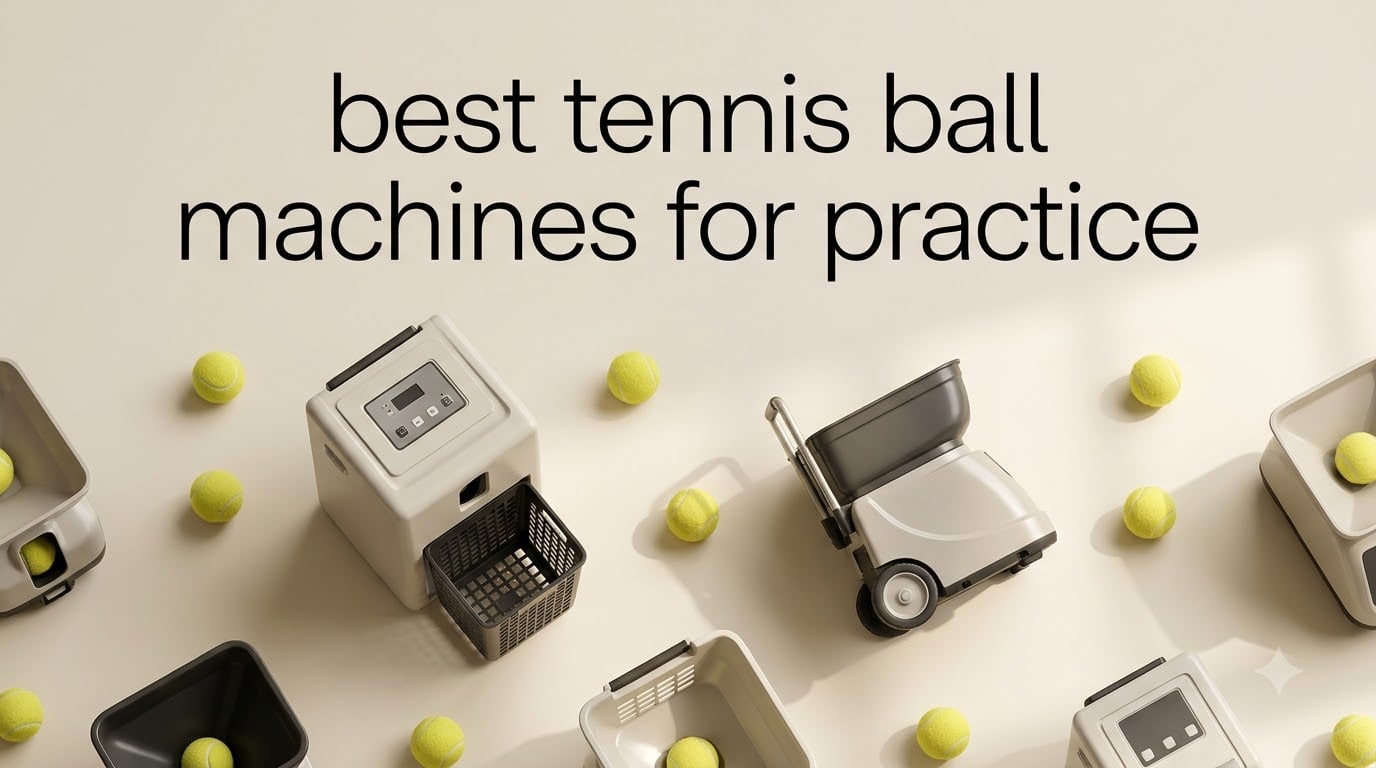 best tennis ball machines for practice