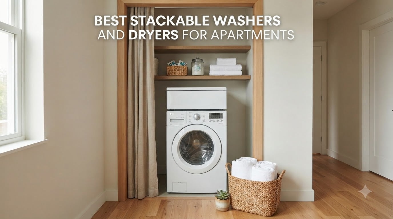best stackable washers and dryers for apartments
