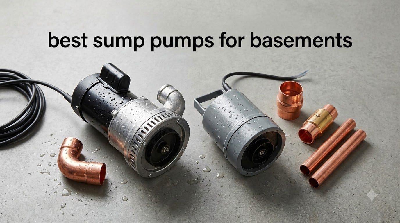 best sump pumps for basements
