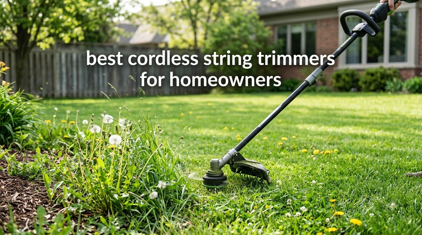 best cordless string trimmers for homeowners