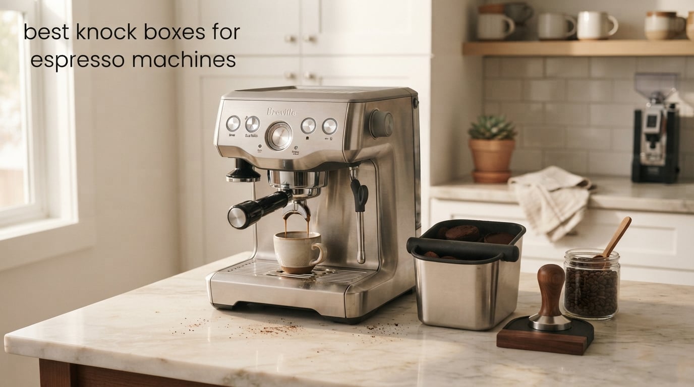 best knock boxes for espresso machines