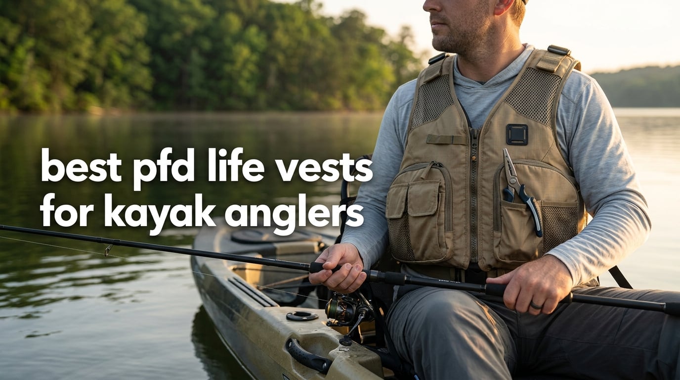 best pfd life vests for kayak anglers