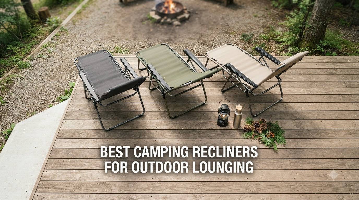 best camping recliners for outdoor lounging