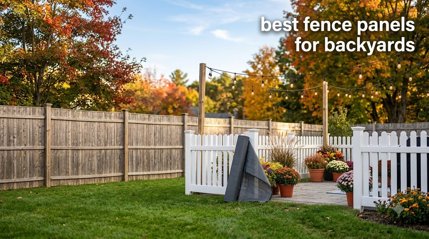 best fence panels for backyards