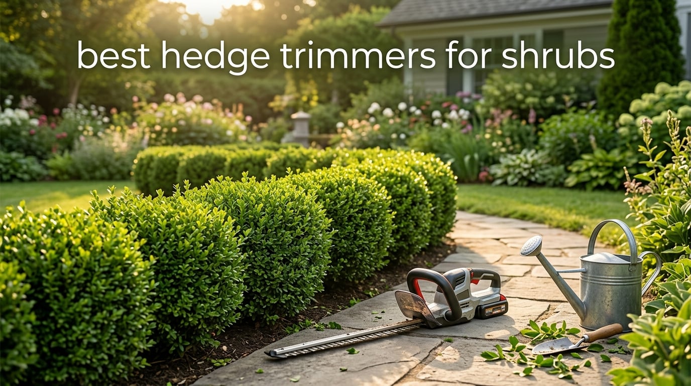 best hedge trimmers for shrubs