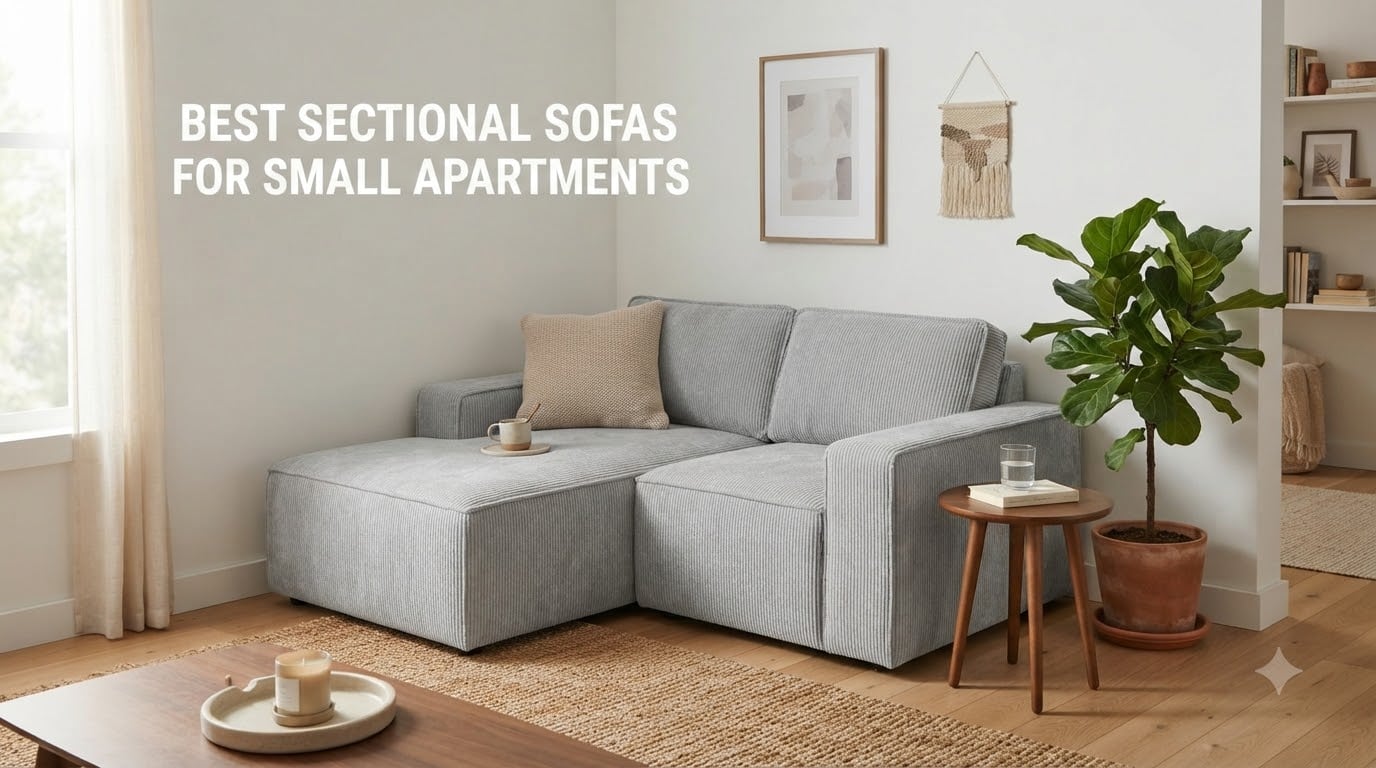 best sectional sofas for small apartments