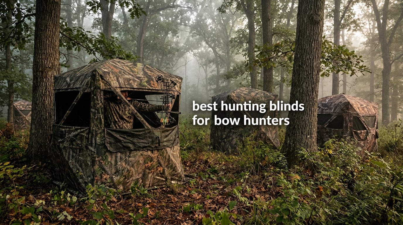 best hunting blinds for bow hunters