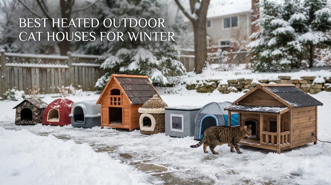 best heated outdoor cat houses for winter