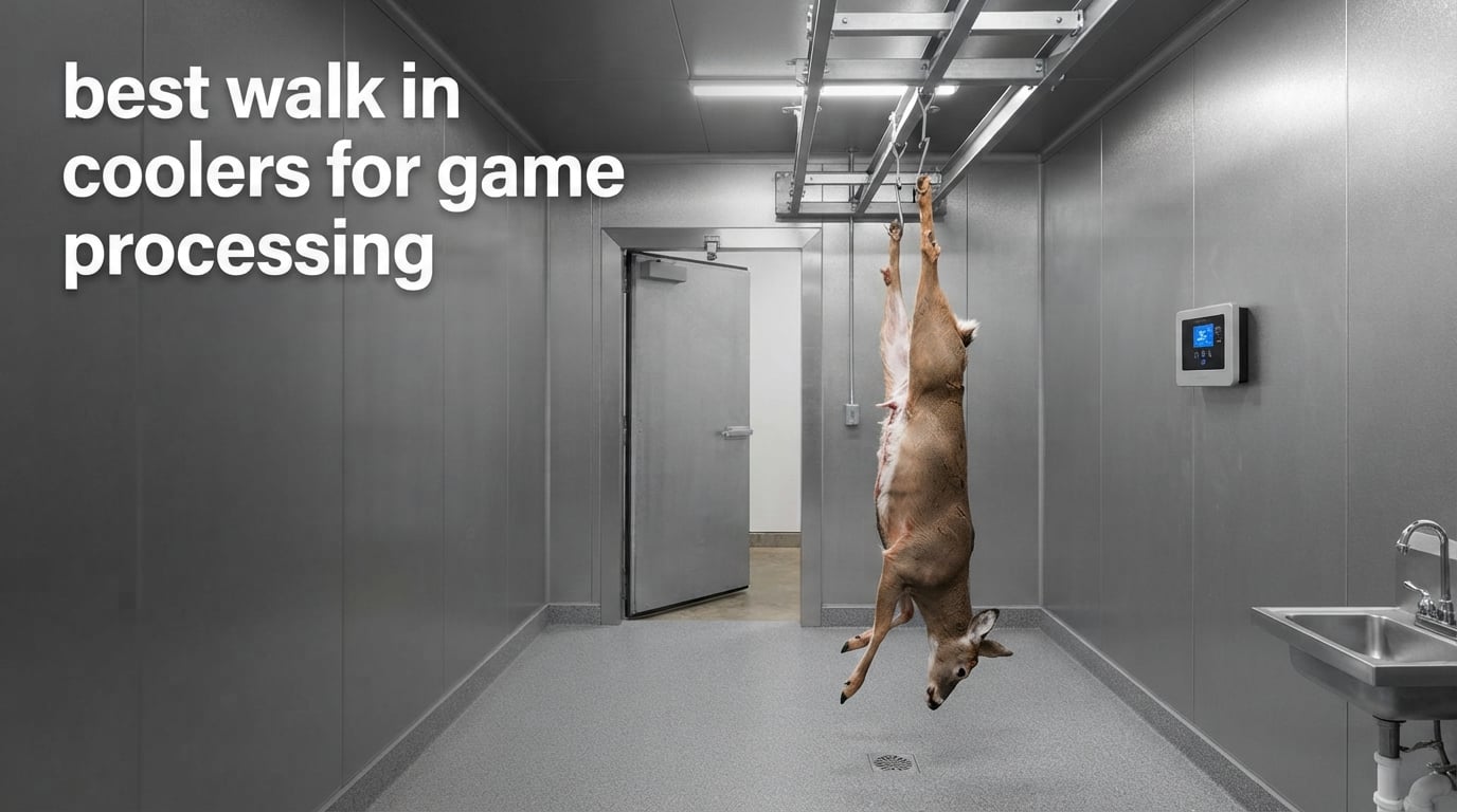 best walk in coolers for game processing