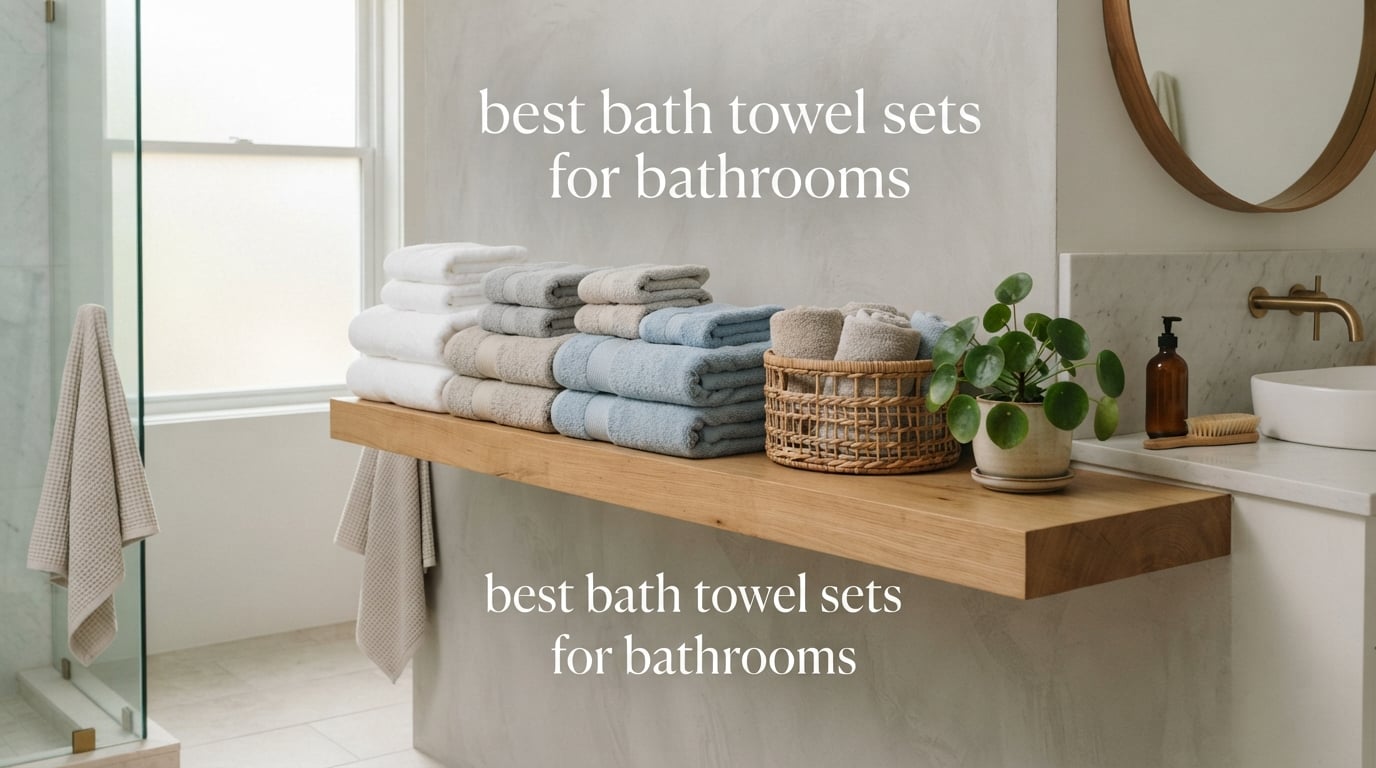 best bath towel sets for bathrooms
