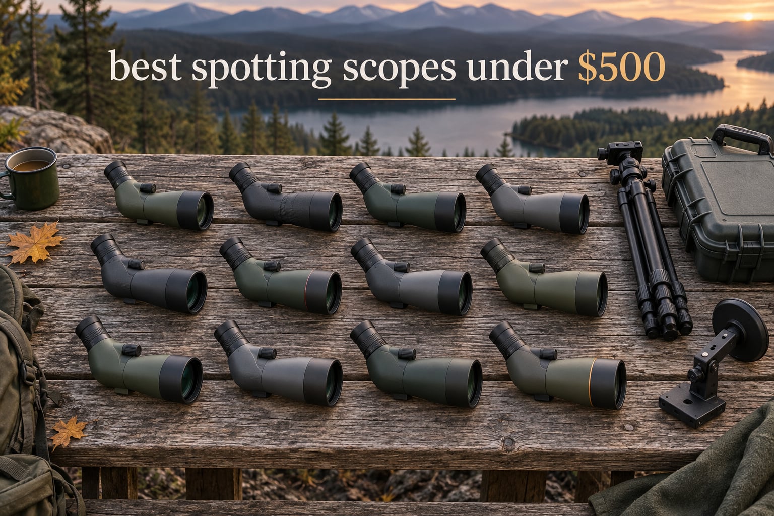 best spotting scopes under $500
