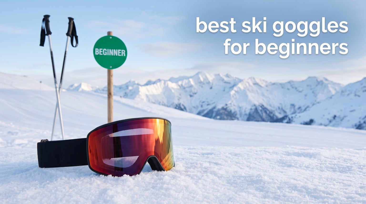 best ski goggles for beginners