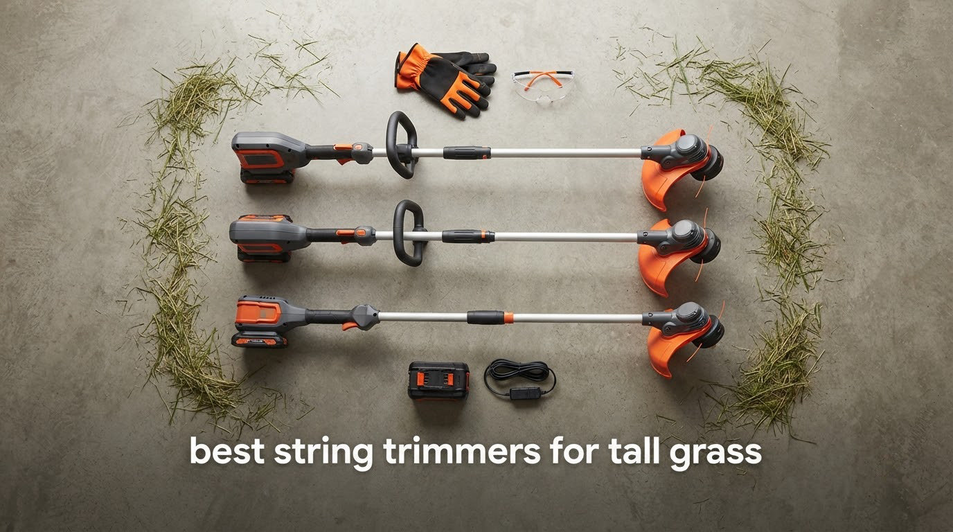 best string trimmers for tall grass