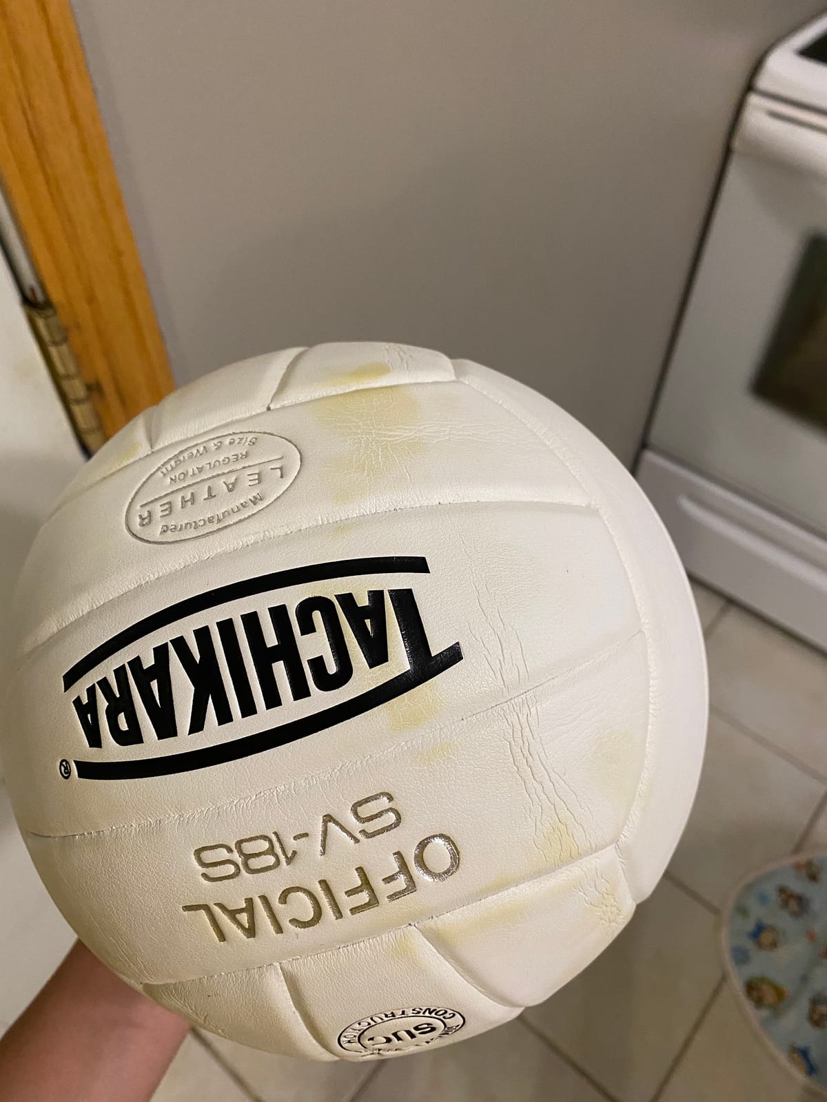 Tachikara SV18S Composite Leather Indoor Volleyball customer photo 2