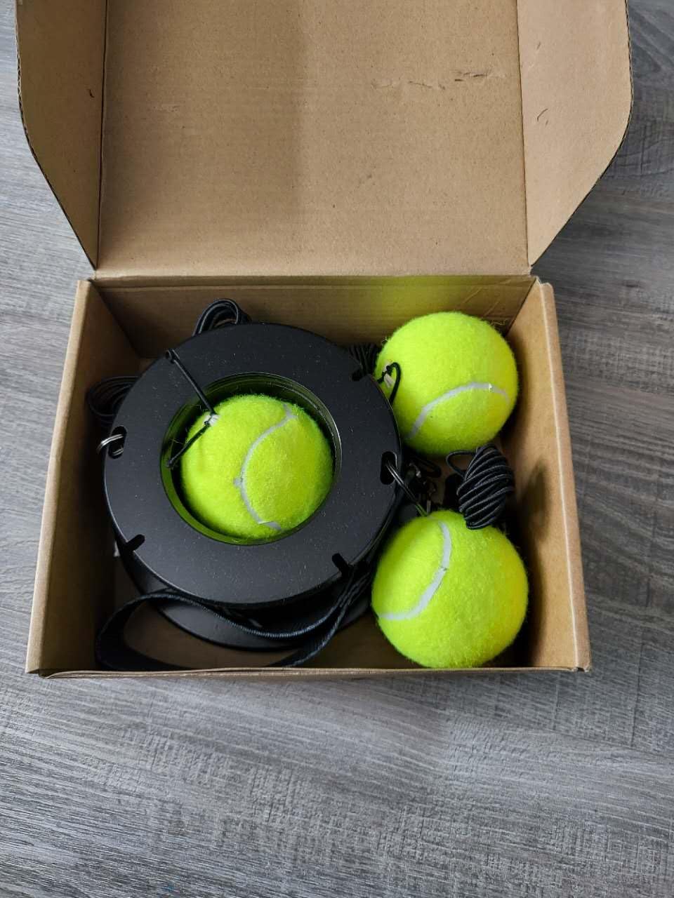VAIIO Professional Tennis Trainer - Full Metal Portable Solo Rebounder with 3 High-Elastic String Balls, Ideal for Adults, Kids, Beginners & Advanced Players customer photo 1
