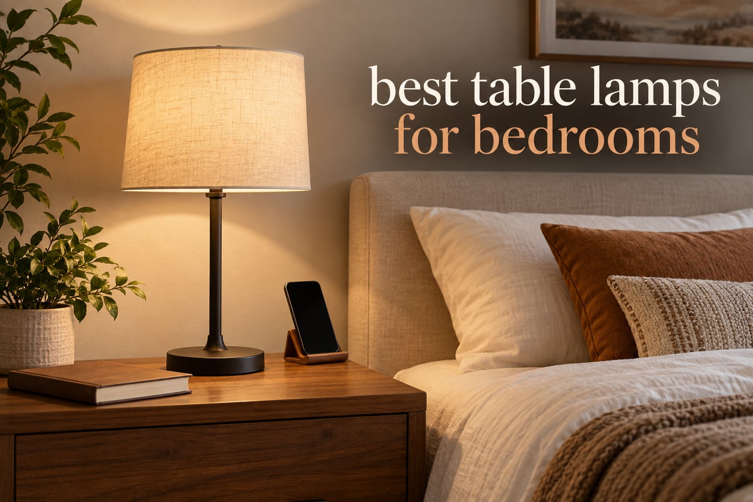 best table lamps for bedrooms