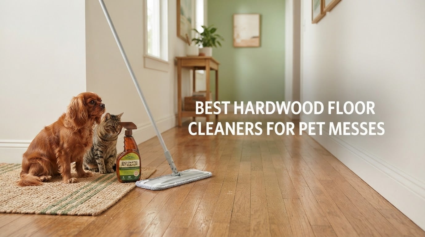 best hardwood floor cleaners for pet messes