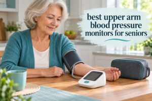 best upper arm blood pressure monitors for seniors
