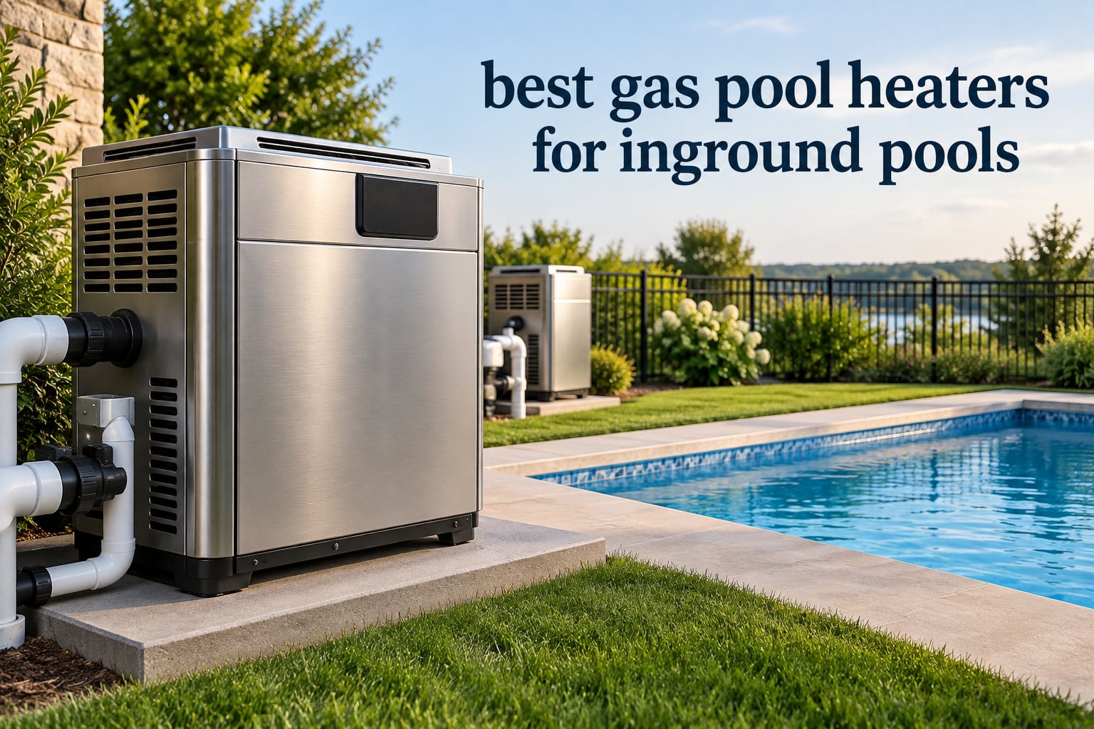 best gas pool heaters for inground pools