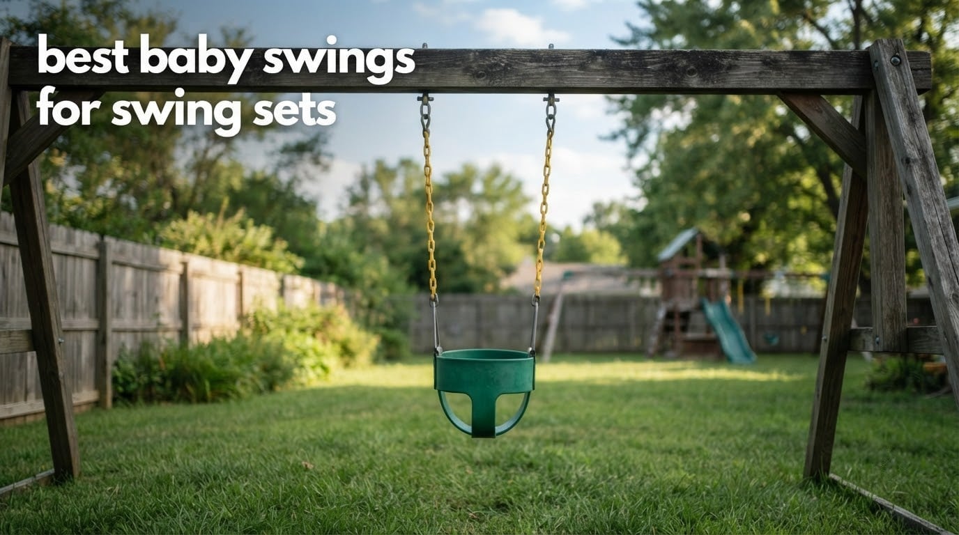 best baby swings for swing sets