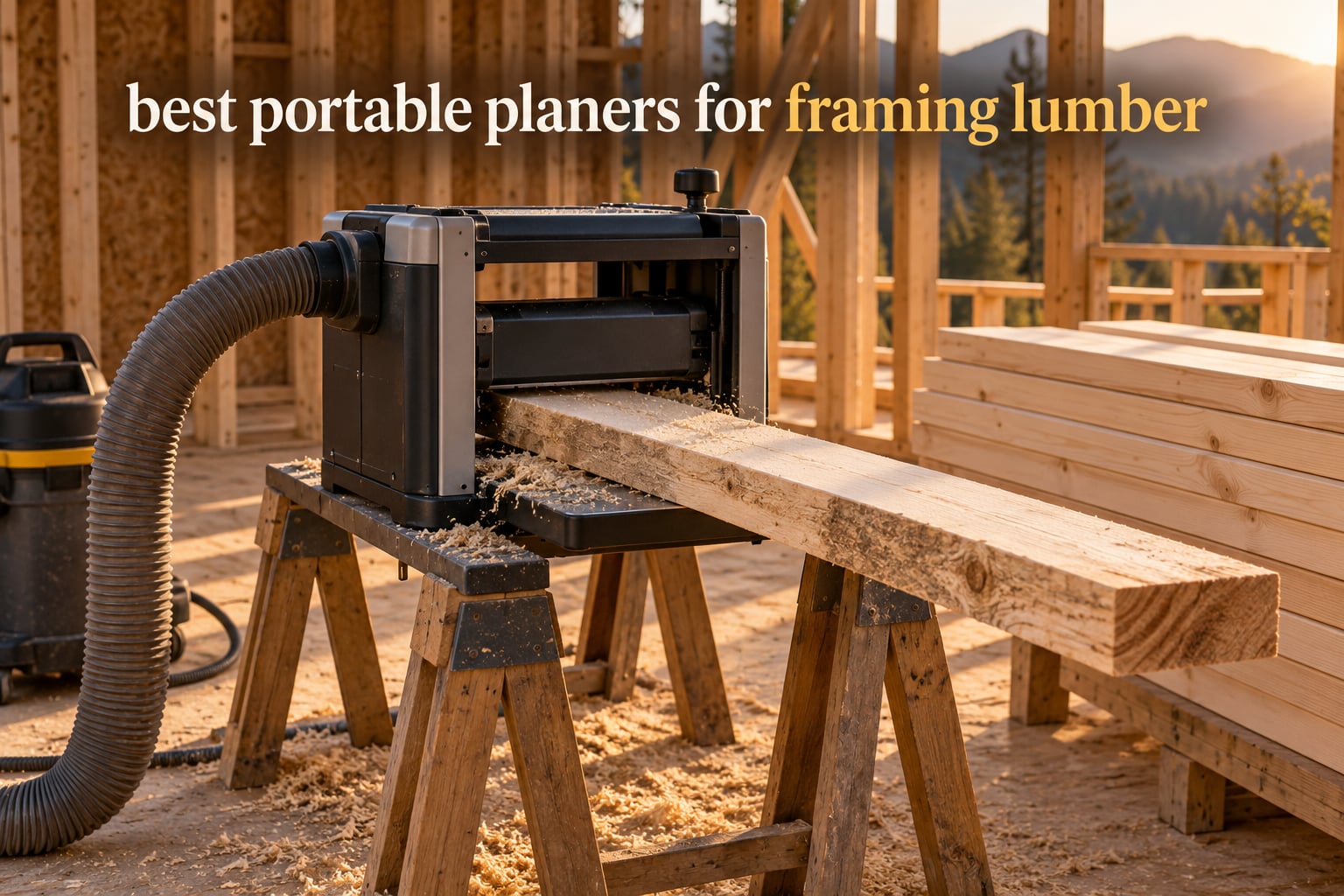 best portable planers for framing lumber