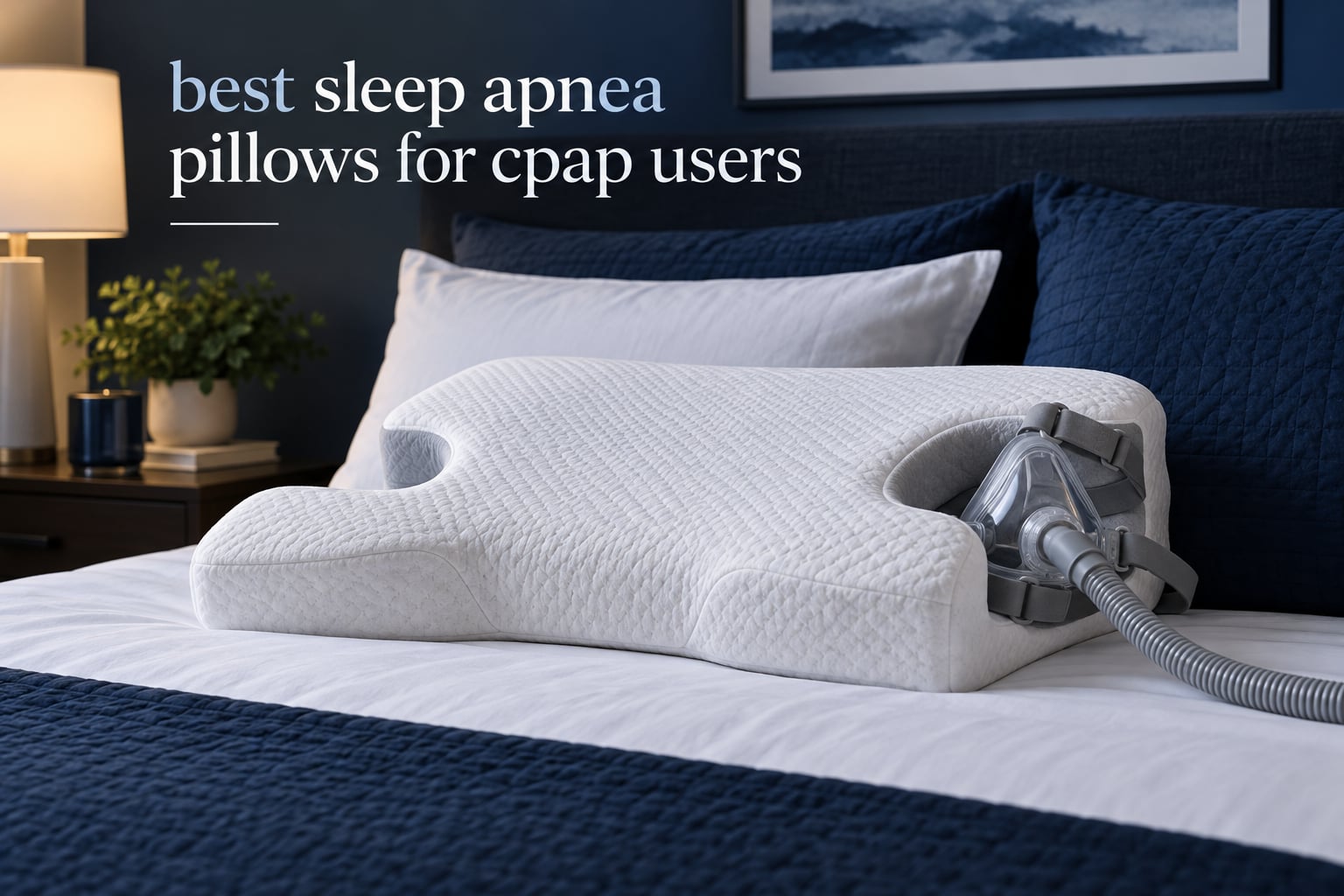 best sleep apnea pillows for cpap users