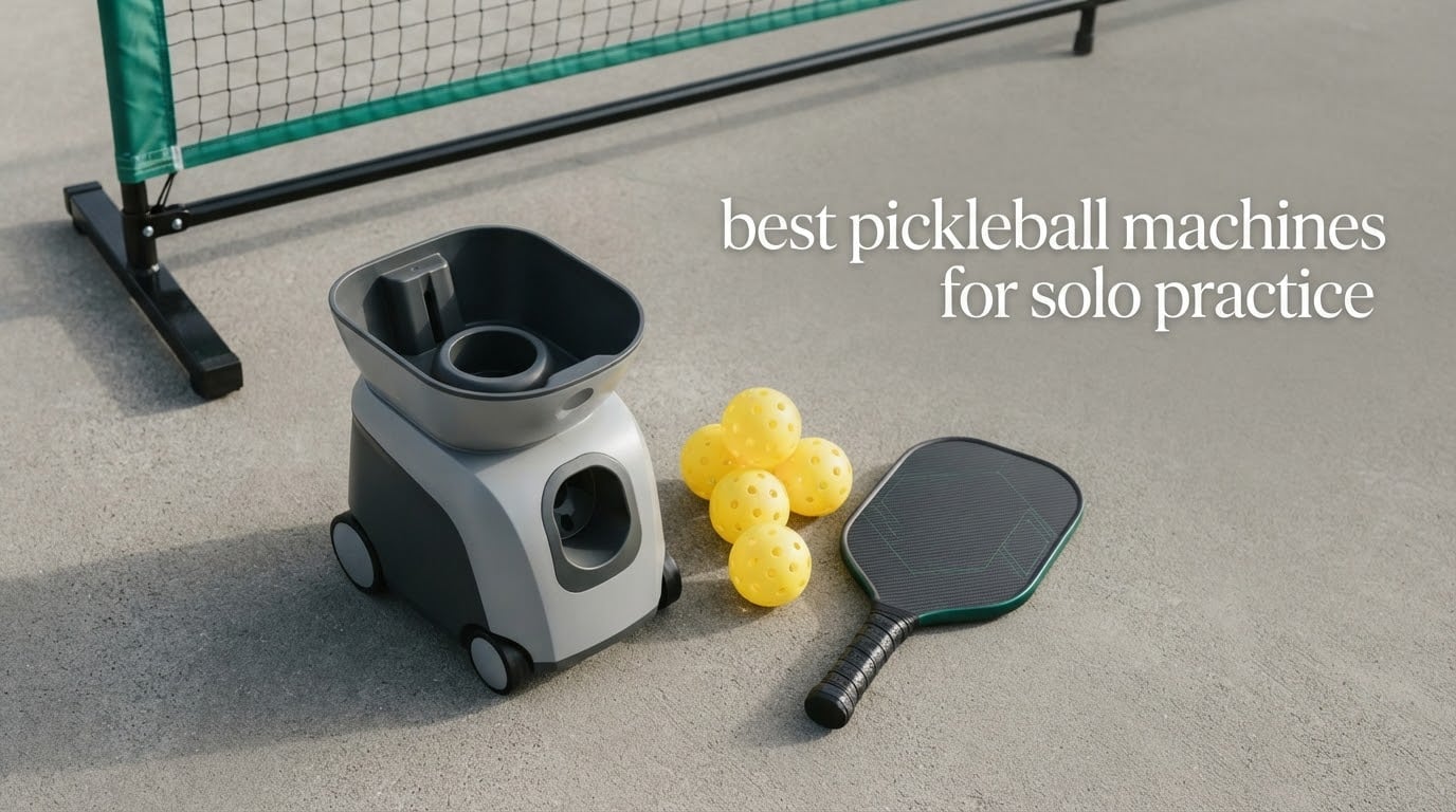 best pickleball machines for solo practice