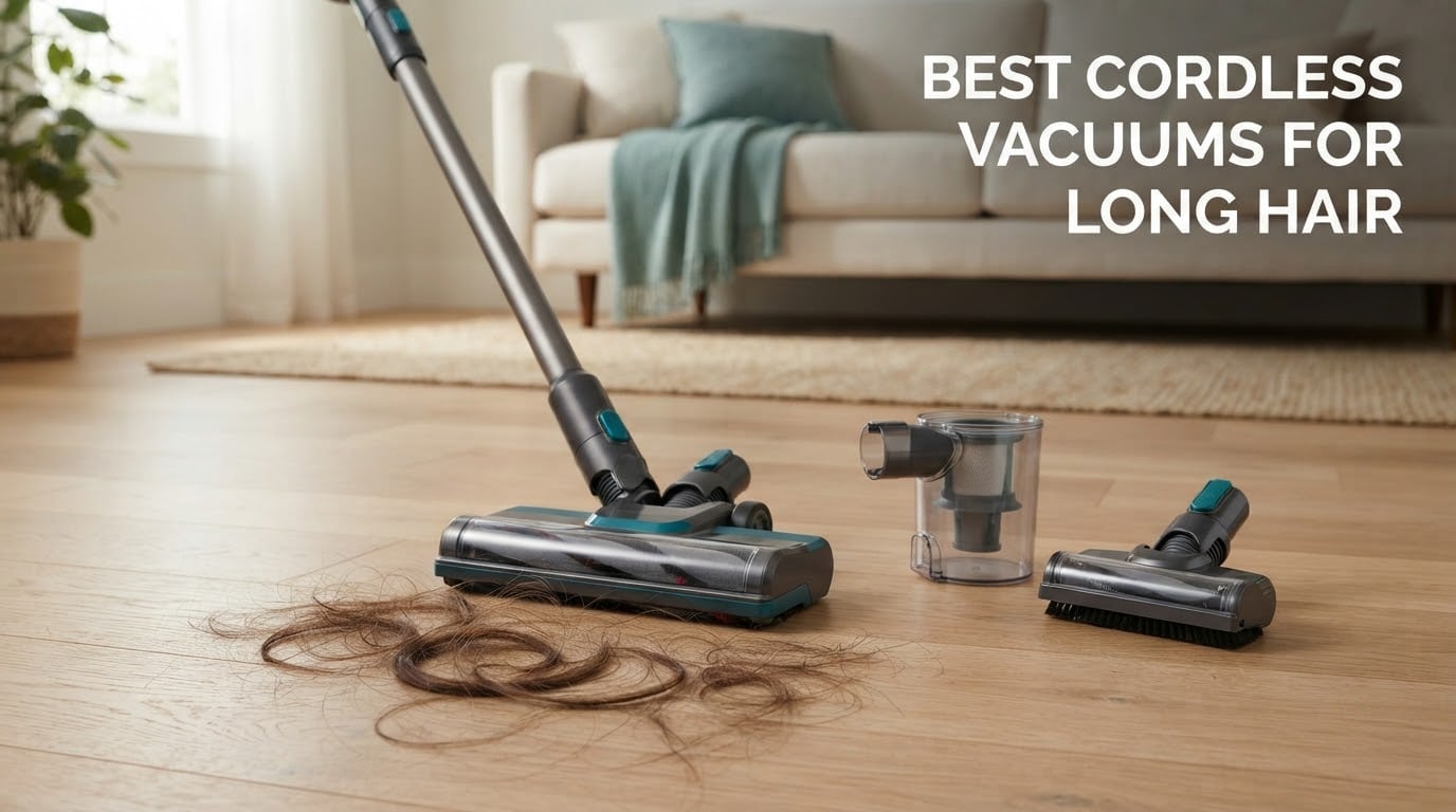 best cordless vacuums for long hair