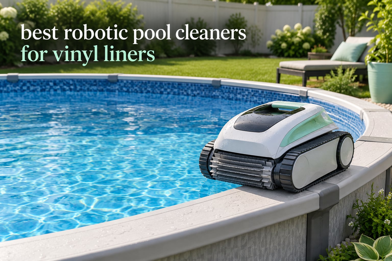 best robotic pool cleaners for vinyl liners